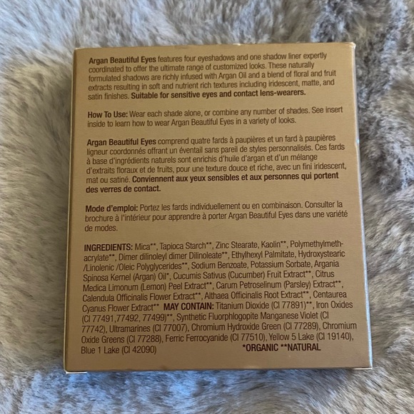 Josie Maran Argan Beautiful Eyes palette in Beautiful Blues NWT - Picture 4 of 12